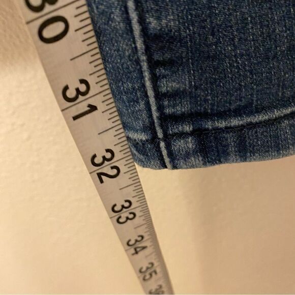 Prana Women's blue Kara low rise skinny jeans organic cotton blend 2/26 - Picture 7 of 11